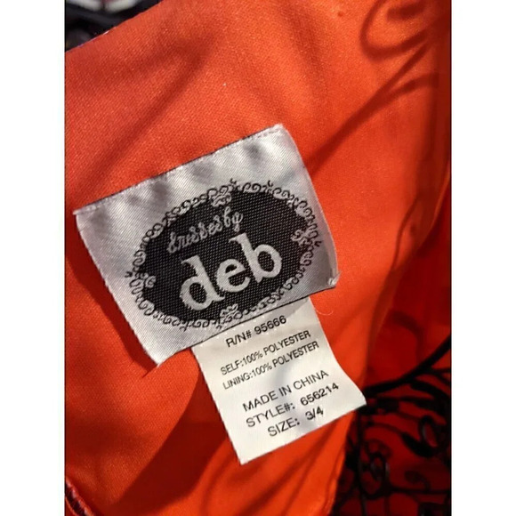 Deb tropical elegant dress size 3/4 - Picture 6 of 6